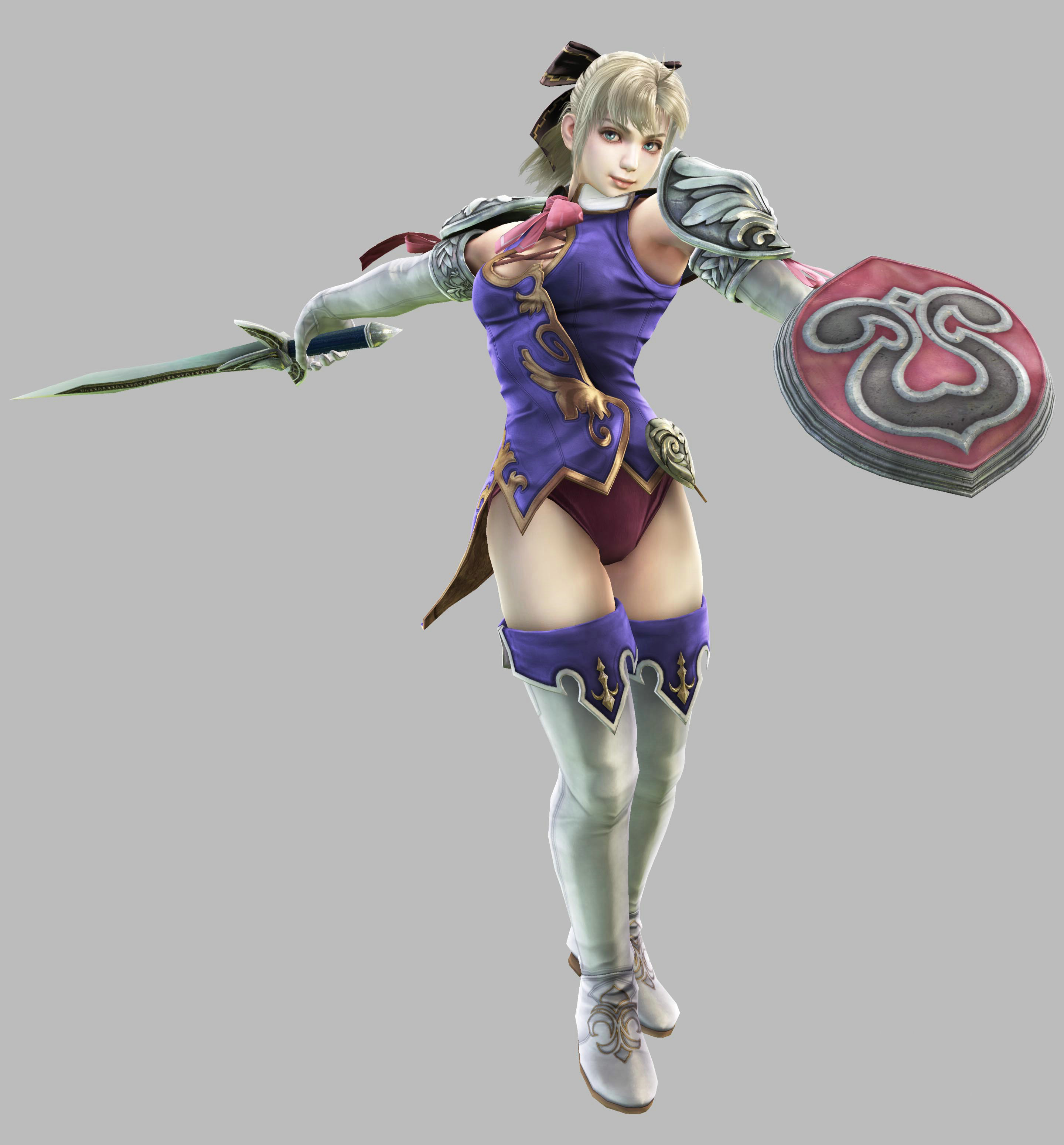 Soul Calibur Soul Calibur Iv Cassandra Alexandra Cleavage Thighhighs Weapon Yande Re